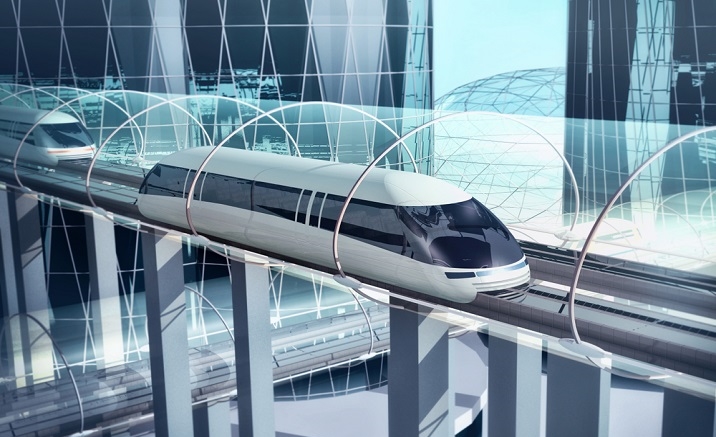 high-speed maglev train